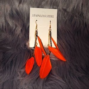 Feather Earrings